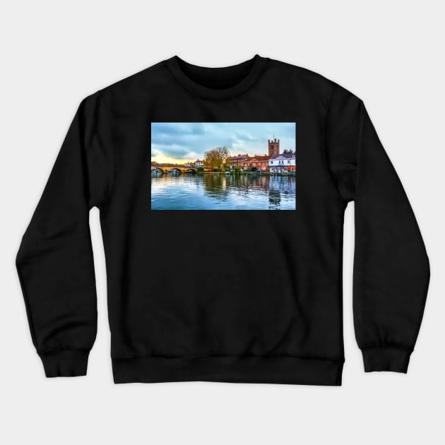 Henley-on-Thames Crewneck Sweatshirt by IanWL